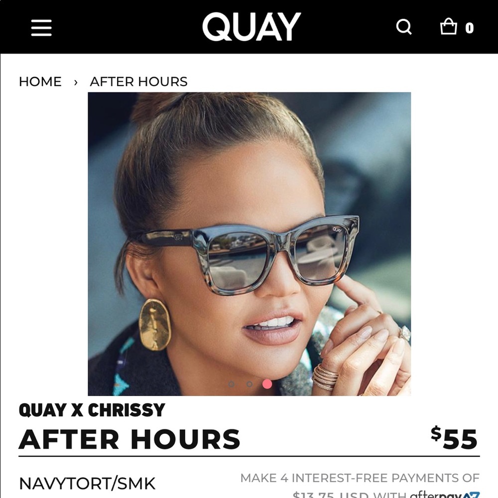 QUAY X CHRISSY AFTER HOURS SUNGLASSES